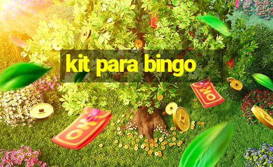 kit para bingo