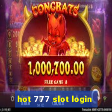 hot 777 slot login