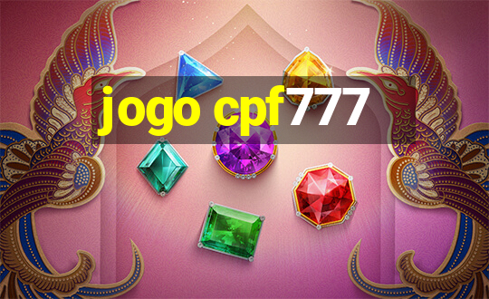 jogo cpf777