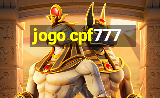 jogo cpf777