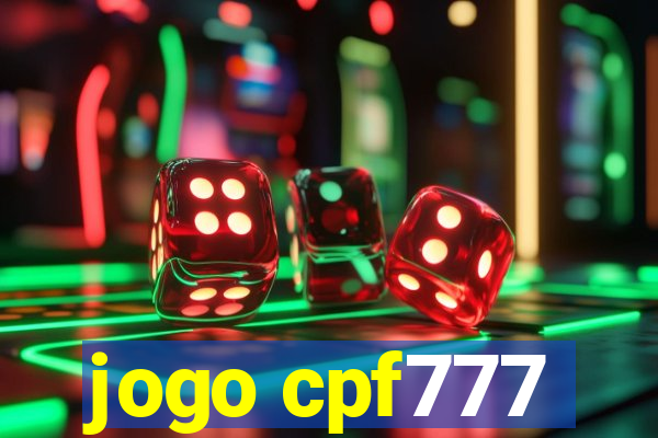 jogo cpf777