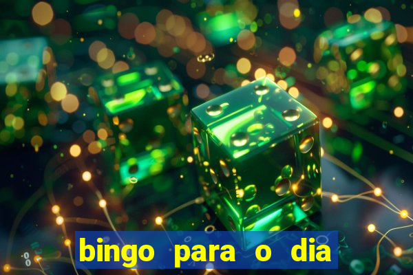 bingo para o dia do estudante