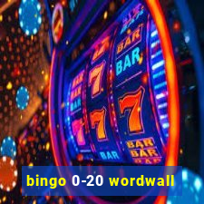 bingo 0-20 wordwall