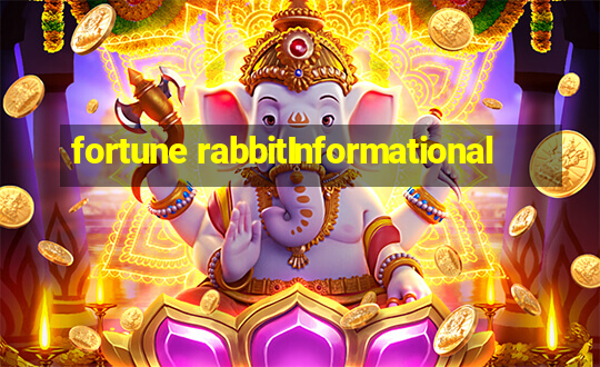 fortune rabbitInformational