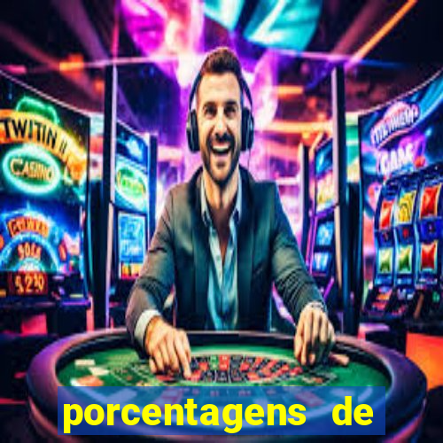 porcentagens de jogos pagantes