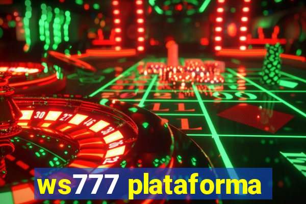 ws777 plataforma