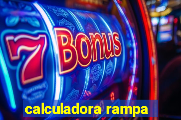 calculadora rampa