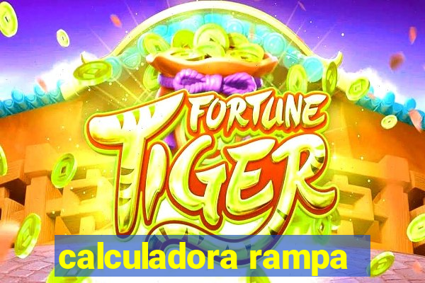 calculadora rampa