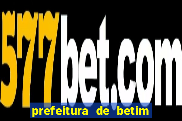 prefeitura de betim contracheque online