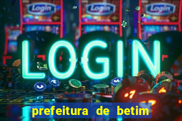 prefeitura de betim contracheque online