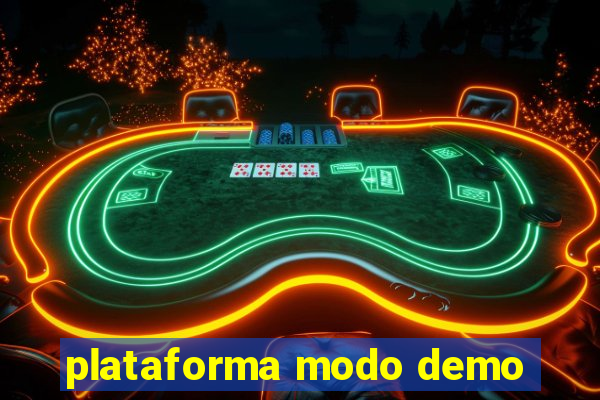 plataforma modo demo