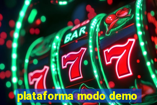 plataforma modo demo