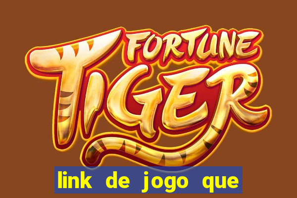 link de jogo que ganha dinheiro sem depositar