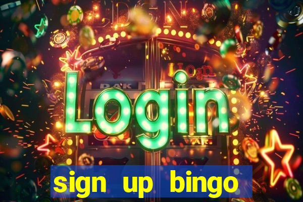 sign up bingo bonus no deposit