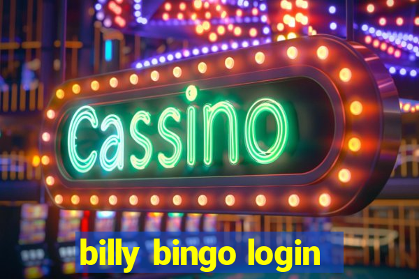 billy bingo login