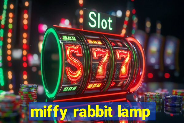 miffy rabbit lamp