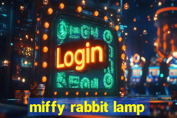 miffy rabbit lamp