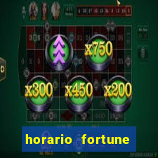 horario fortune tiger hoje