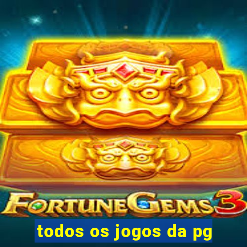 todos os jogos da pg