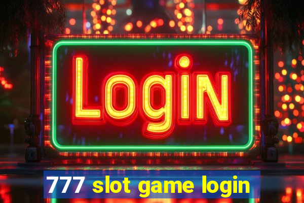 777 slot game login