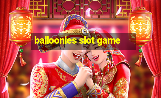 balloonies slot game