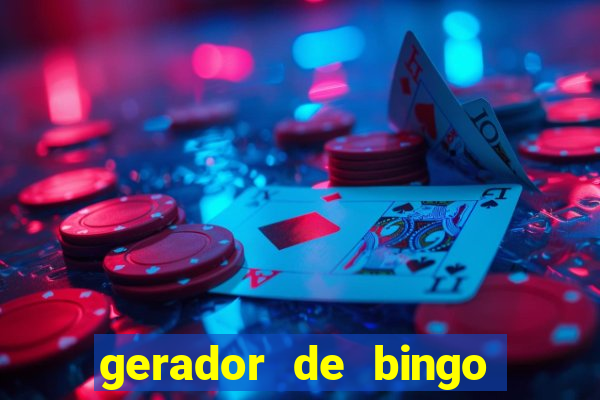 gerador de bingo de palavras