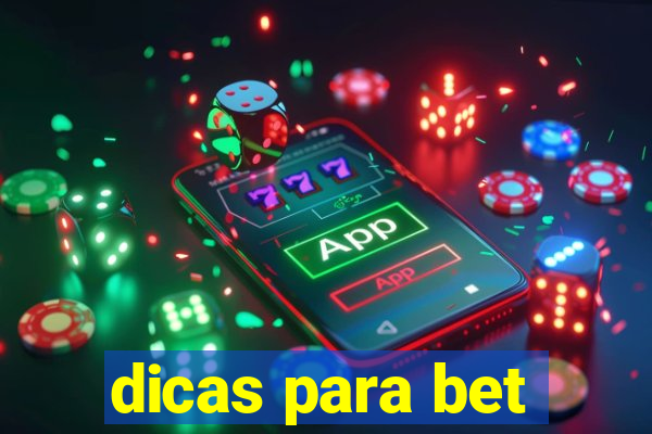 dicas para bet