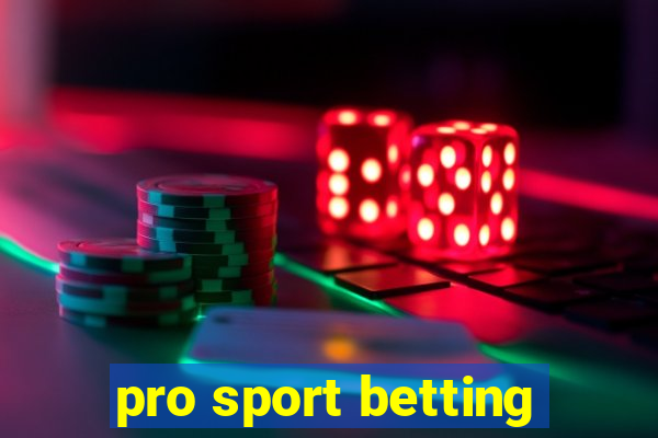 pro sport betting