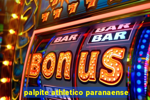 palpite athletico paranaense