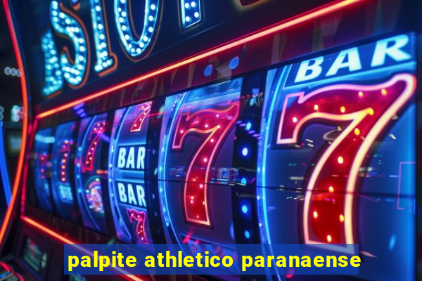 palpite athletico paranaense