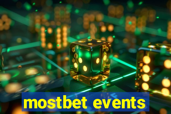 mostbet events