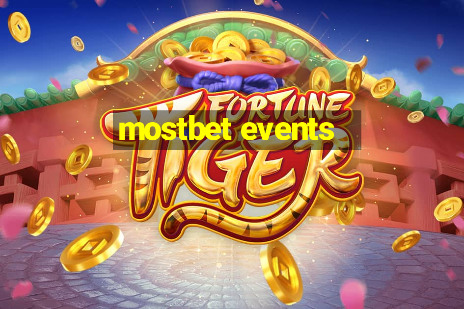 mostbet events