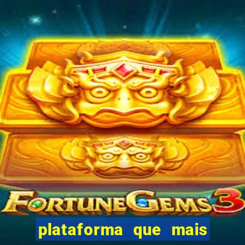 plataforma que mais paga casino