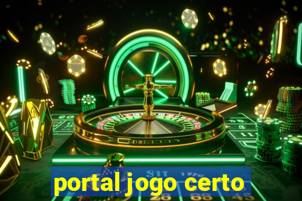 portal jogo certo