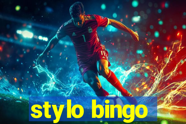 stylo bingo