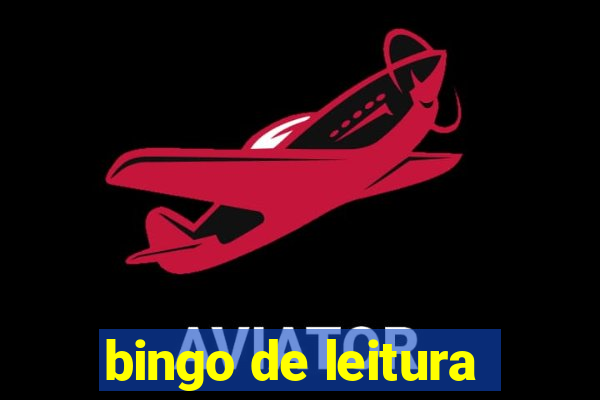 bingo de leitura