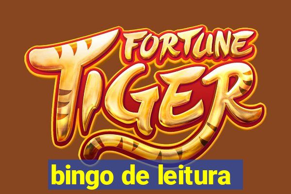 bingo de leitura