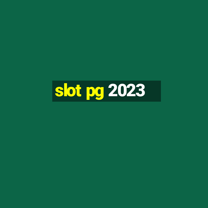 slot pg 2023