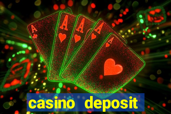 casino deposit bonus codes