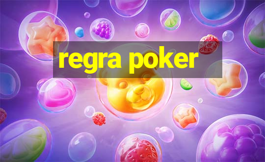 regra poker