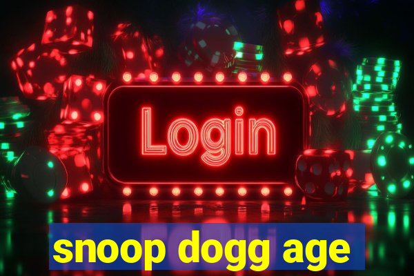 snoop dogg age