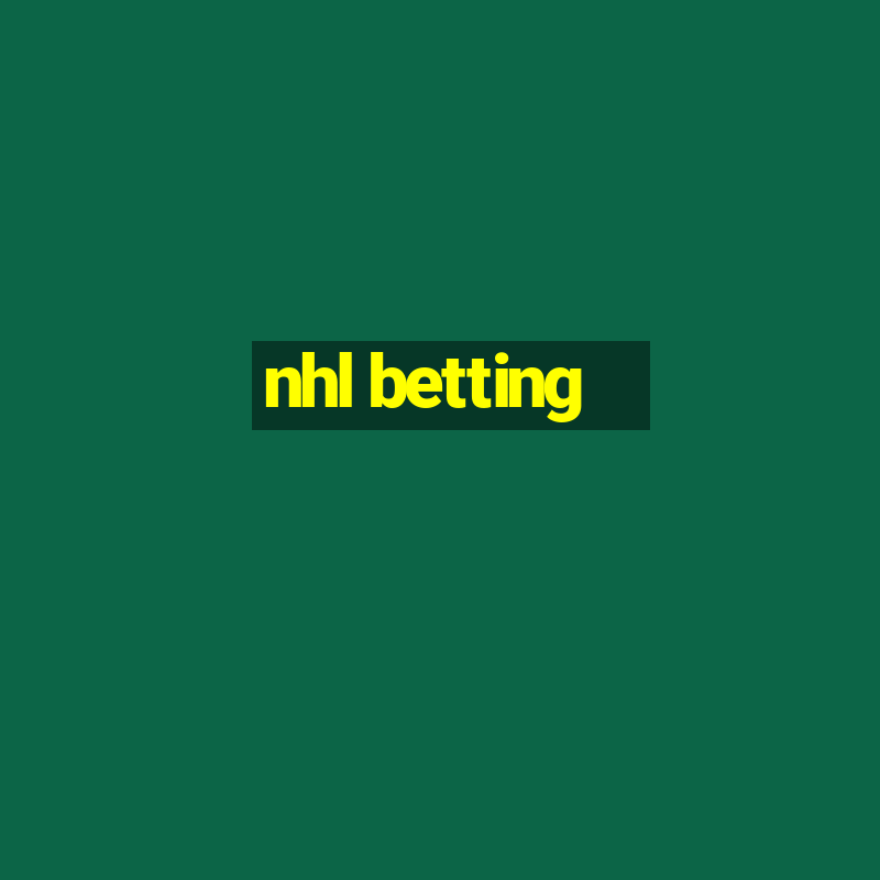 nhl betting