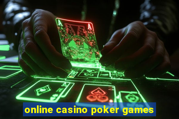 online casino poker games