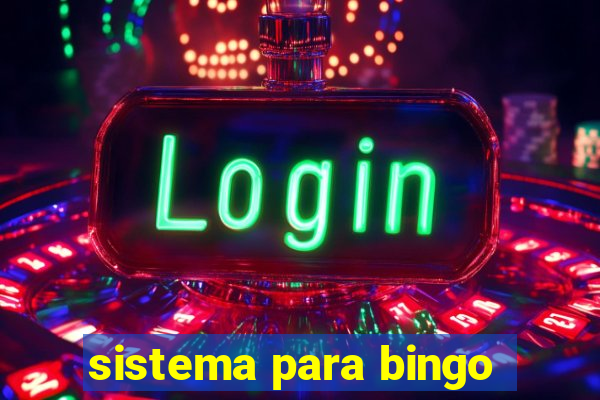 sistema para bingo