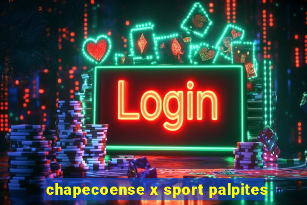 chapecoense x sport palpites