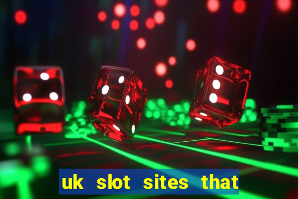 uk slot sites that accept paypal