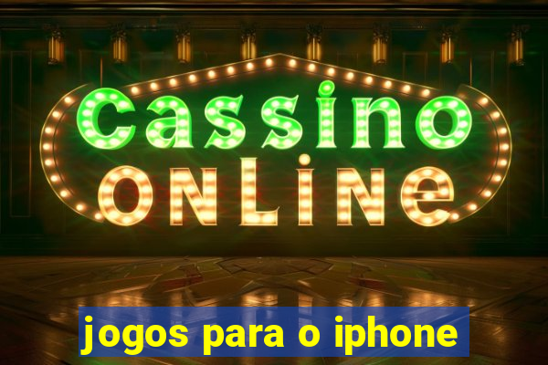 jogos para o iphone