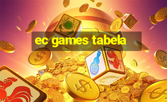 ec games tabela