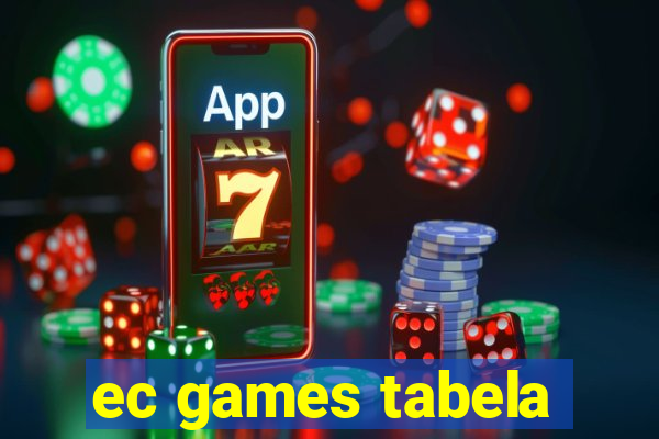 ec games tabela