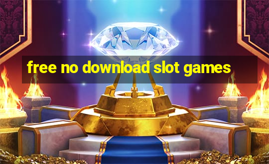 free no download slot games